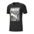 thumbnail image 1 of Puma Fathers Day Mens Crew Neck Short Sleeve T Shirt,Grey,Large, 1 of 1