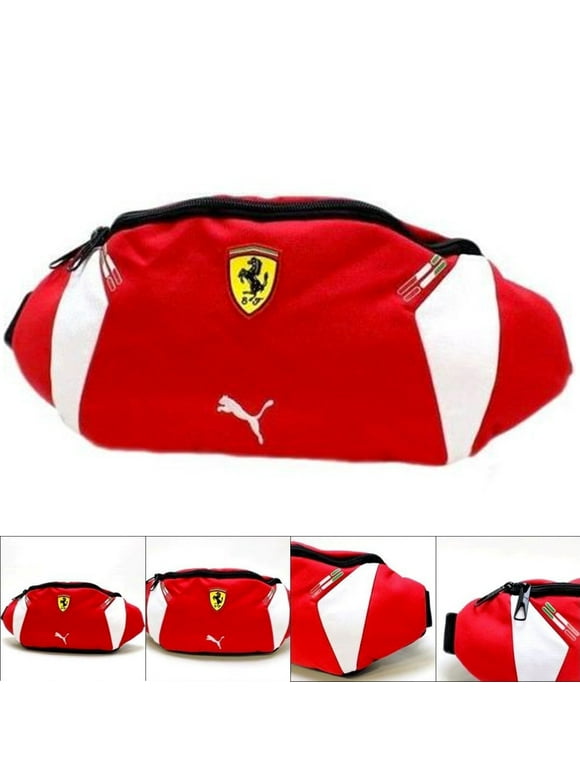 Puma Ferrari PMMO1007 Men's Premium F1 Fanny Pack Waist Bag Red OS