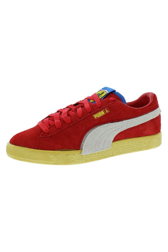 Ferrari Suede x JV Mens Shoes Size 13, Color: Red/White/Blue