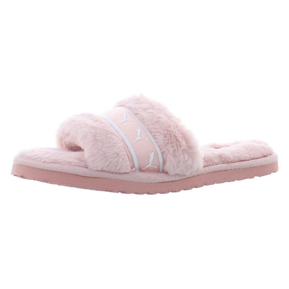 Puma Fluff Remix GS Slip On Girls Shoes Size 5, Color: Lotus/Puma White