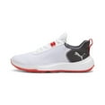 thumbnail image 1 of Puma Mens FUSION CRUSH SPORT Spikeless Golf Shoes - 37920401 - White/Dark Coal - 8.5, 1 of 4