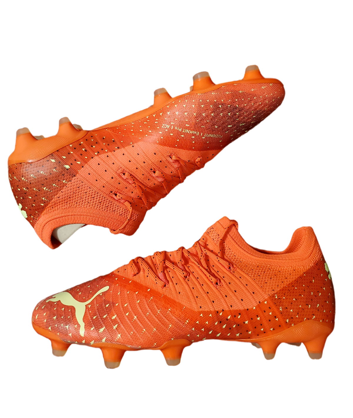 Puma Future Z 2.4 FG/AG Fiery Fizzy Black Mens Size 7 Soccer Cleats