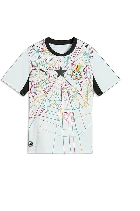 Unisex-Child Ghana FA Home Jersey Replica