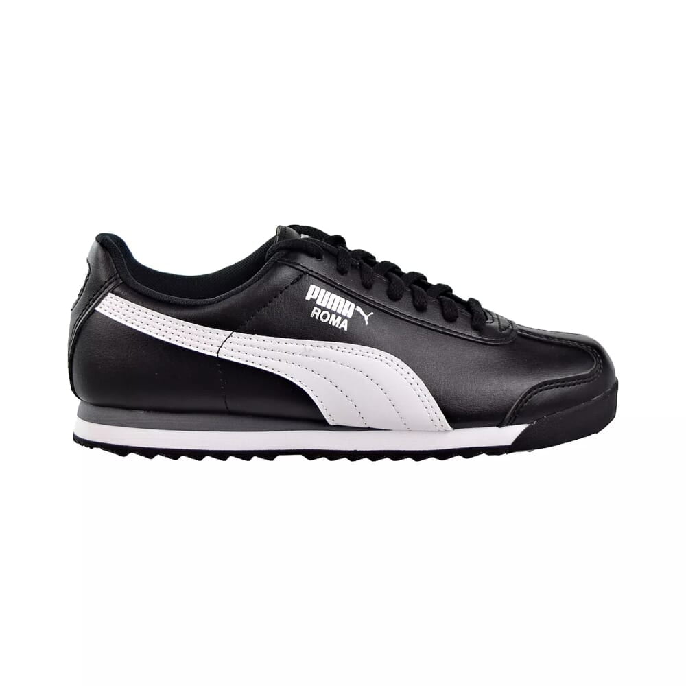 Puma Roma Basic Summer Jr Big Kid's Shoes Puma Black 359841-12