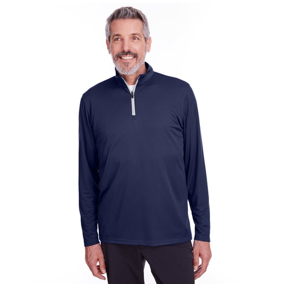 Puma Golf 596807 Men's Icon Quarter-Zip-Peacoat-4XL