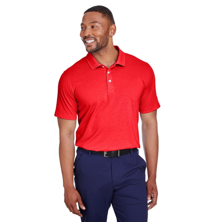 Red puma deals golf shirt