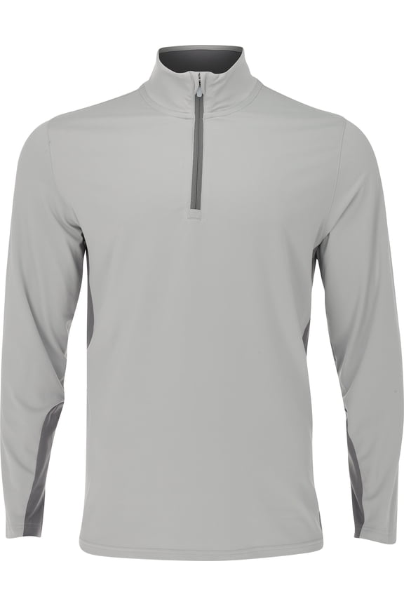 Golf Men's Gamer 1/4-Zip Performance Pullover, 2X-Large Hi Rise Gray -