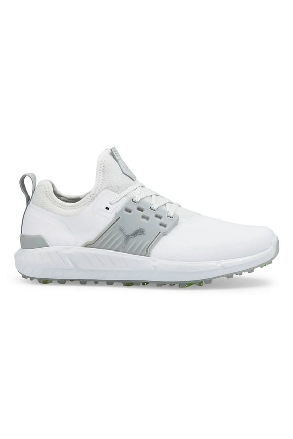 NEW Mens Puma Ignite Articulate Golf Shoes White/Silver/High Rise Size 8 W