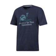 Puma Golf Mens CLOUDSPUN TIME Somewhere TEE, Navy Blazer Heather, L