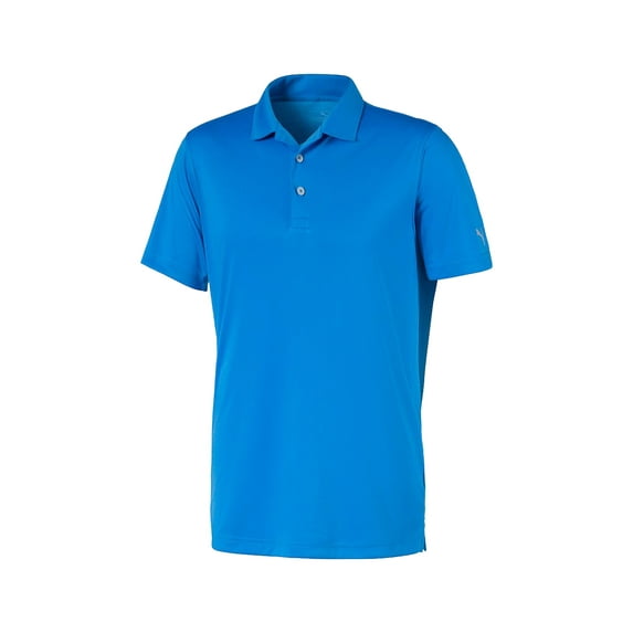 Puma Golf Men's Rotation Solid Polo Golf Shirt, X-Large Ibiza Blue -