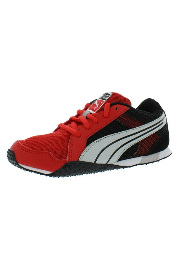 H-Mesh Jr Boys Shoes Size 11, Color: Red/Black/Grey