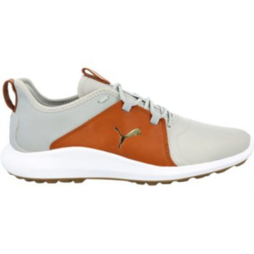 Puma Ignite Fasten8 Crafted Rise/Gold/Brown Men Spikeless Golf Shoes Choose Size - image 1 of 1