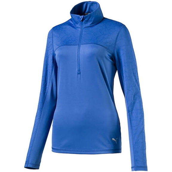 Puma Jacquard Nebulas Blue Sweater Women XS