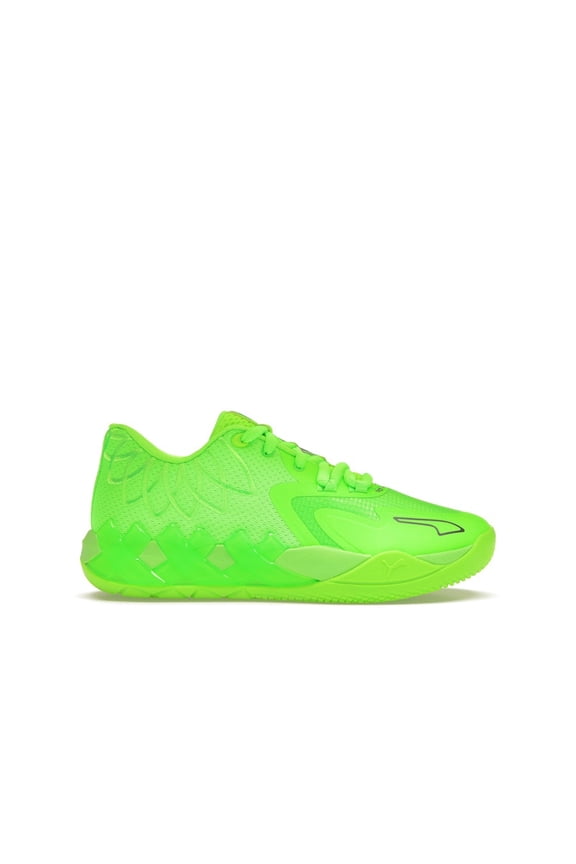 Kid's LaMelo Ball MB.01 Lo Team Color Green Gecko Basketball Shoes, from StockX
