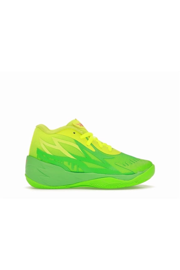 Kid's LaMelo Ball MB.02 Nickelodeon Slime Basketball Shoes, from StockX