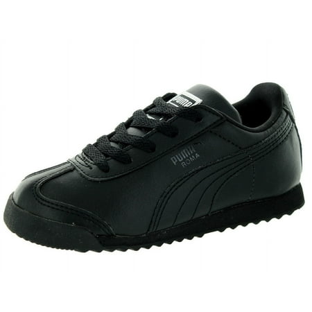 Big Kid's Puma Roma Basic Black/Black (354260 12) - 4