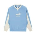 thumbnail image 1 of Puma Kidsuper Crewneck Mens Active Sweatshirts Size M, Color: Pink/Light Blue, 1 of 3