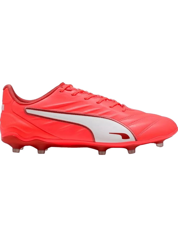 King Pro FG/AG Glowing Red / White / Red Fire 108308-01 Men's Size 6