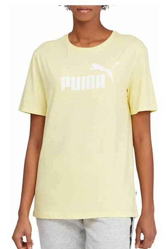 Ladies' Boyfriend Logo Tee T-Shirt, Yellow Pear - Medium