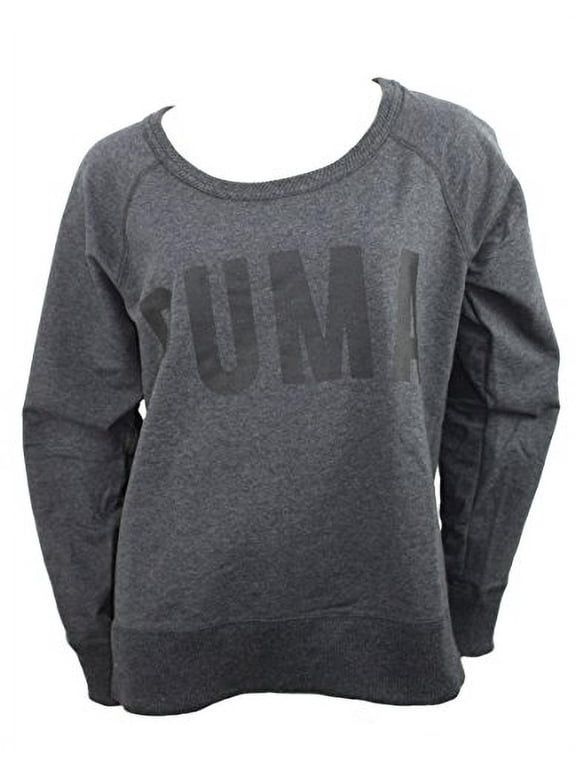 ® Ladies' Long Sleeve Crew (X-Large, Dark Gray)