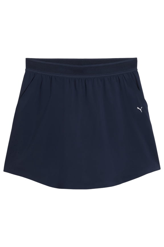 Lettie 15.5 Inch Deep Navy Skort Women M
