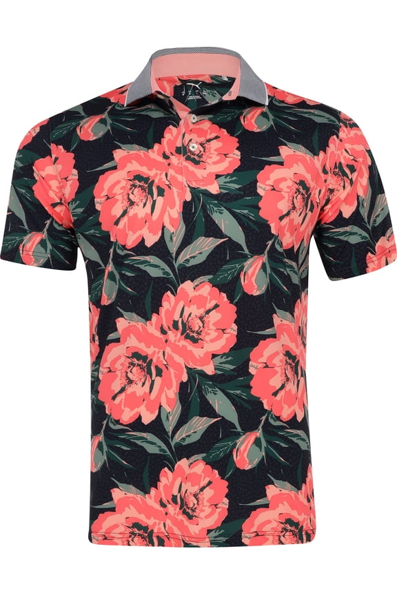 MATTR Beautiful Game Deep Navy/Red Fire Shirt Men M