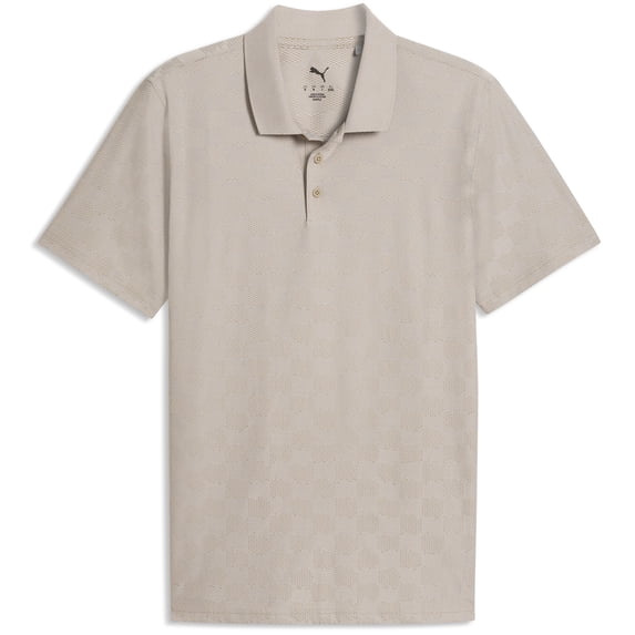Puma MATTR Check Jacquard Ice Coffee Shirt Men XXL