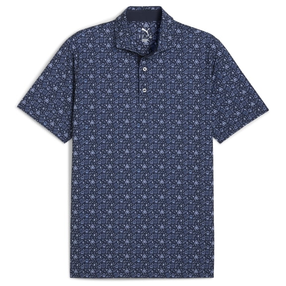 Puma MATTR Port White Glow/Deep Navy Shirt Men M