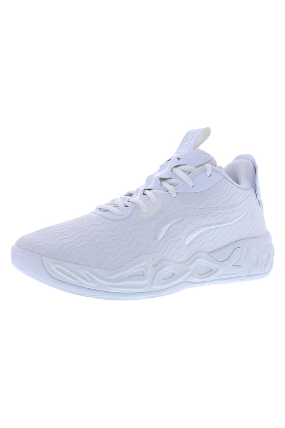 MB 04 Lo Ice White Mens Shoes Size 11.5, Color: Puma White/Sun Struck