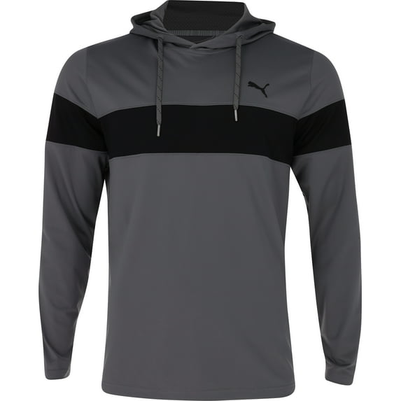 Puma Mattr Colorblock Hoodie Quiet Shade/Puma Black Outerwear Men L