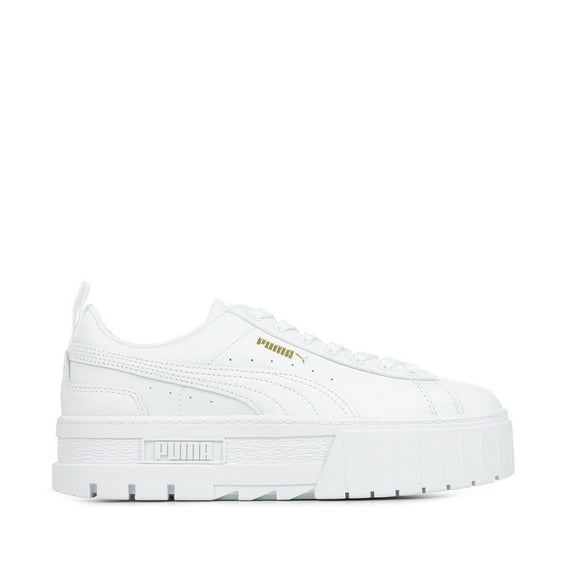 Puma Mayze Classic Womens Shoes Size 9.5, Color: White