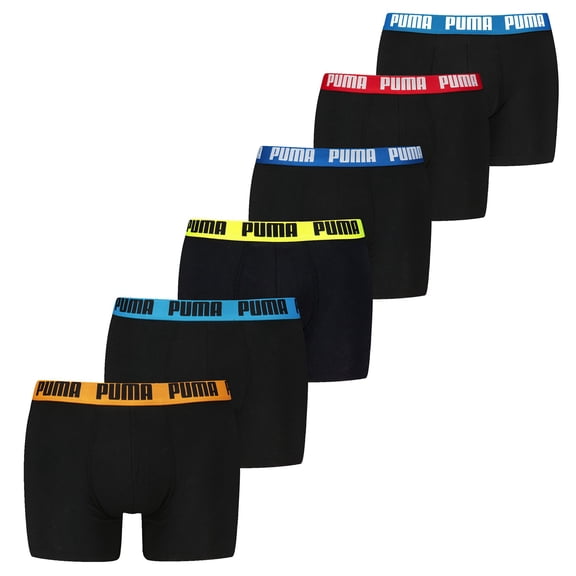 Puma Men Boxer Shorts Cotton Multicoloured M
