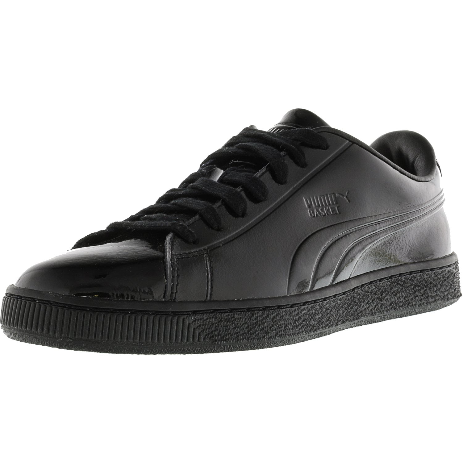 Puma black hotsell patent leather sneakers
