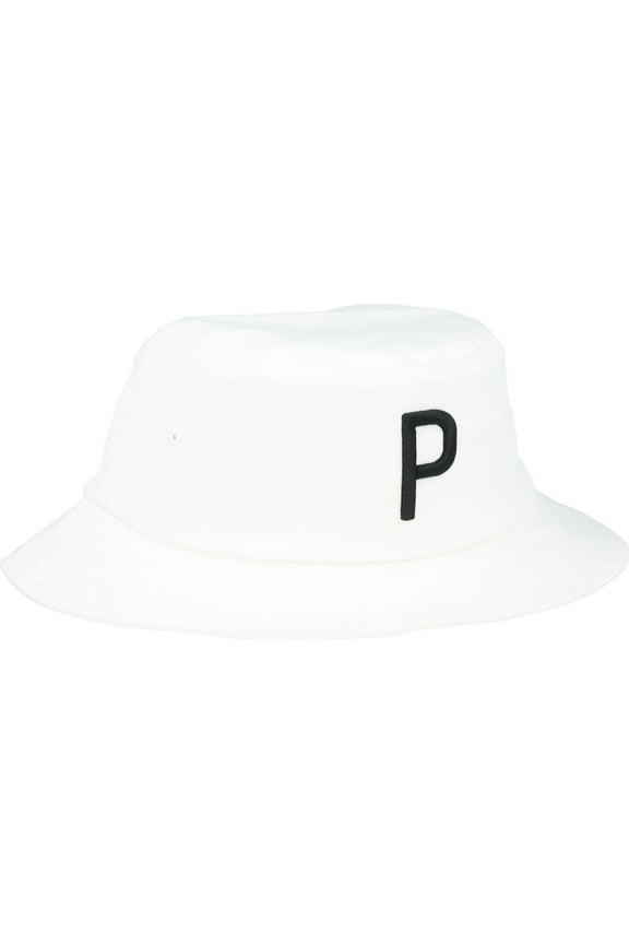 Men's Bucket "P" Hat (White Glow, Large/Extra Large) 2022 Golf Cap New