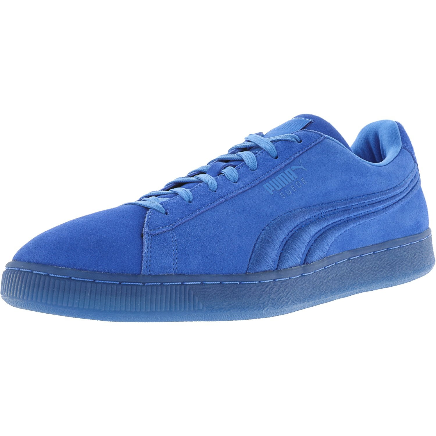  Puma Mens Suede Classic Pastime Lace Up Sneakers Shoes Casual  - Blue - Size 9 M