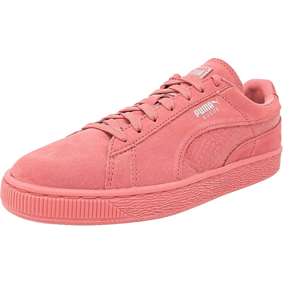 puma men's classic mono repltile suede mazarine blue / silver ankle-high fashion sneaker - 11.5m