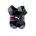 thumbnail image 2 of 12 Pairs Men's No-Show Loafer Socks – Black, Cotton Blend, Size 10-13 2 of 4