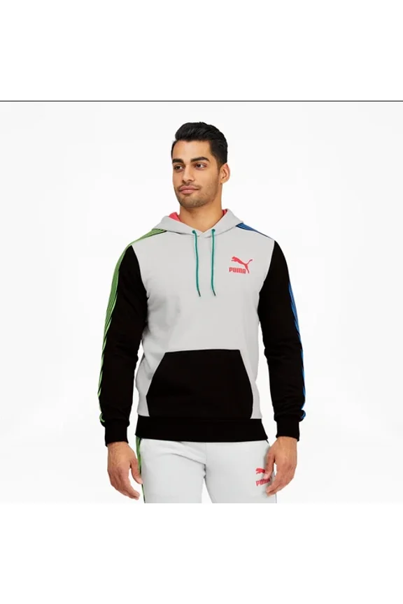 Men's Dazed T7 Hoodie, Gray Violet, Small