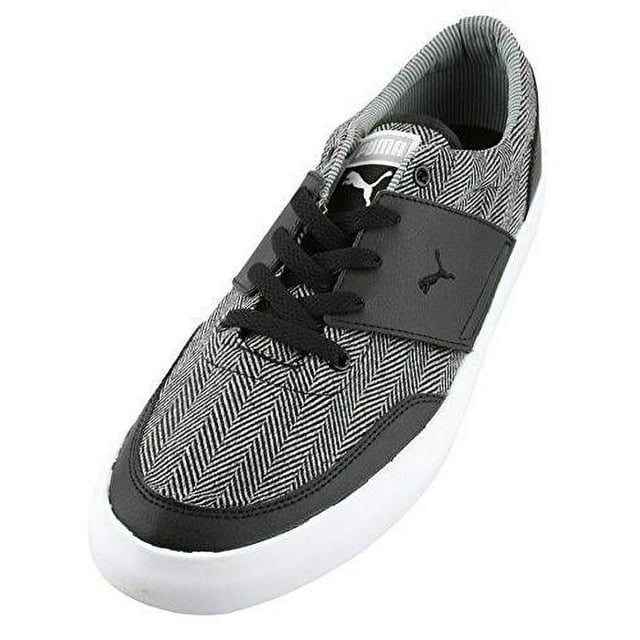 Puma Men's El Ace 4 Menswear Shoes Fashion Sneakers - Black / White