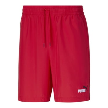 Puma Mens Ess Embroidery Woven Short - 676302-11 - For All Time Red - XXL