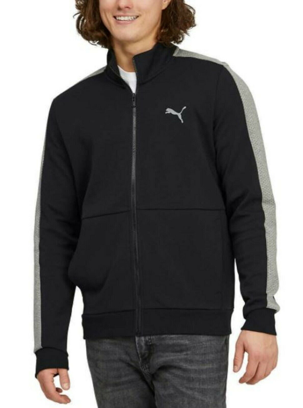 Puma Men's Full Zip Track Jacket Cardigan Black Philippines Ubuy