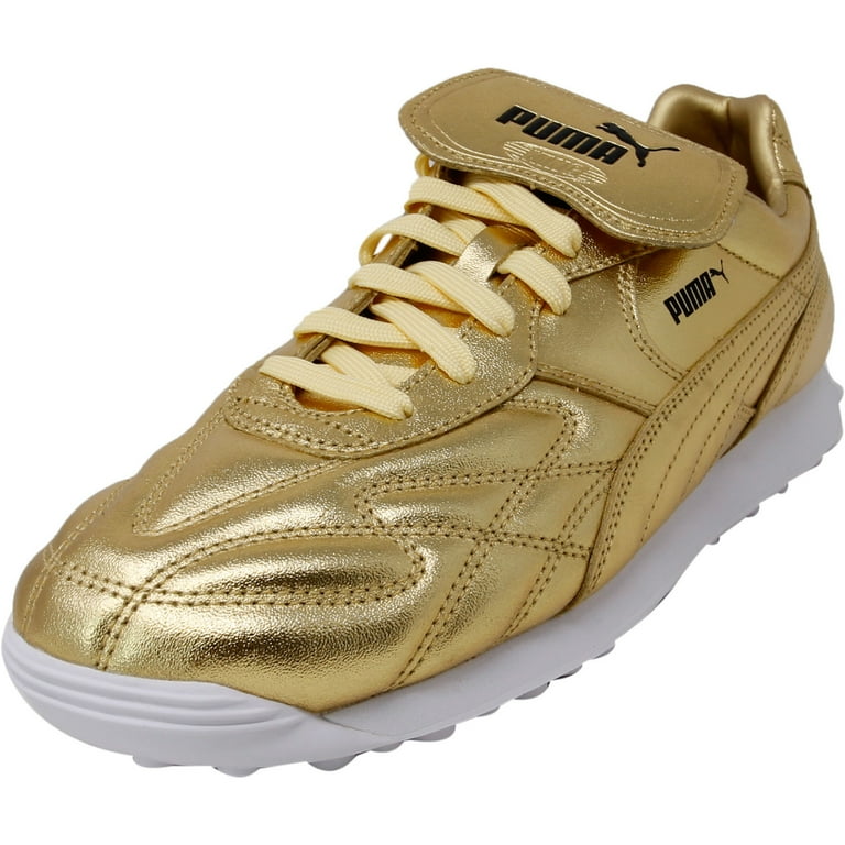 Puma Men s King Avanti Gold Ankle High Leather 9.5M