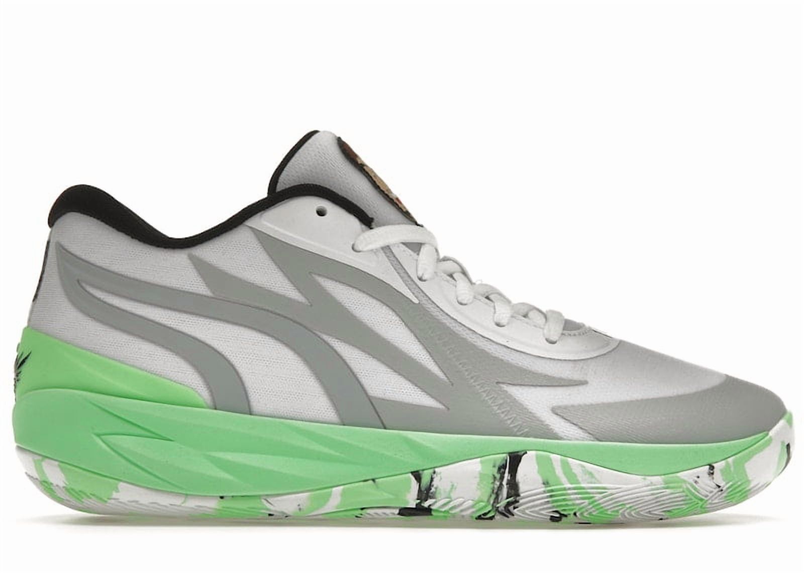 Puma Lamelo Ball MB.02 Honeycomb Aqua / Black Men\'s Size 11 Basketball Shoes Puma MB.02 LaMelo Ball Honeycomb Elektro Aqua | Mercari main image 2