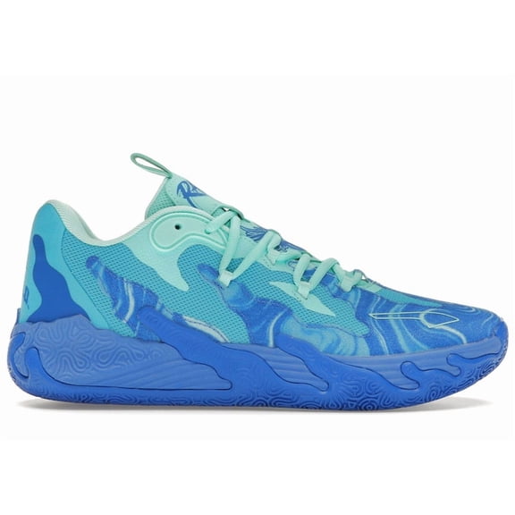 Puma Men's LaMelo Ball MB.03 Lo Team Hyperlink Blue Shoes, from StockX