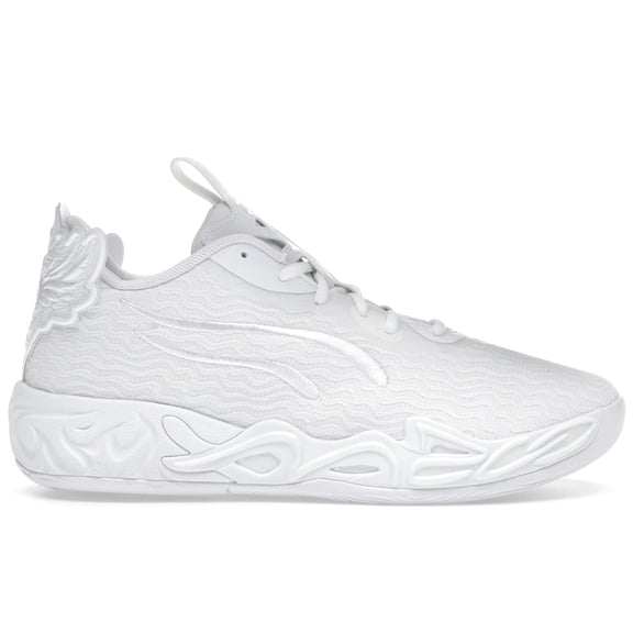Puma Men's LaMelo Ball MB.04 Lo Ice White Shoes, from StockX