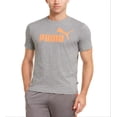 thumbnail image 1 of Puma Men's Logo T-Shirt Gray Size Small, 1 of 3