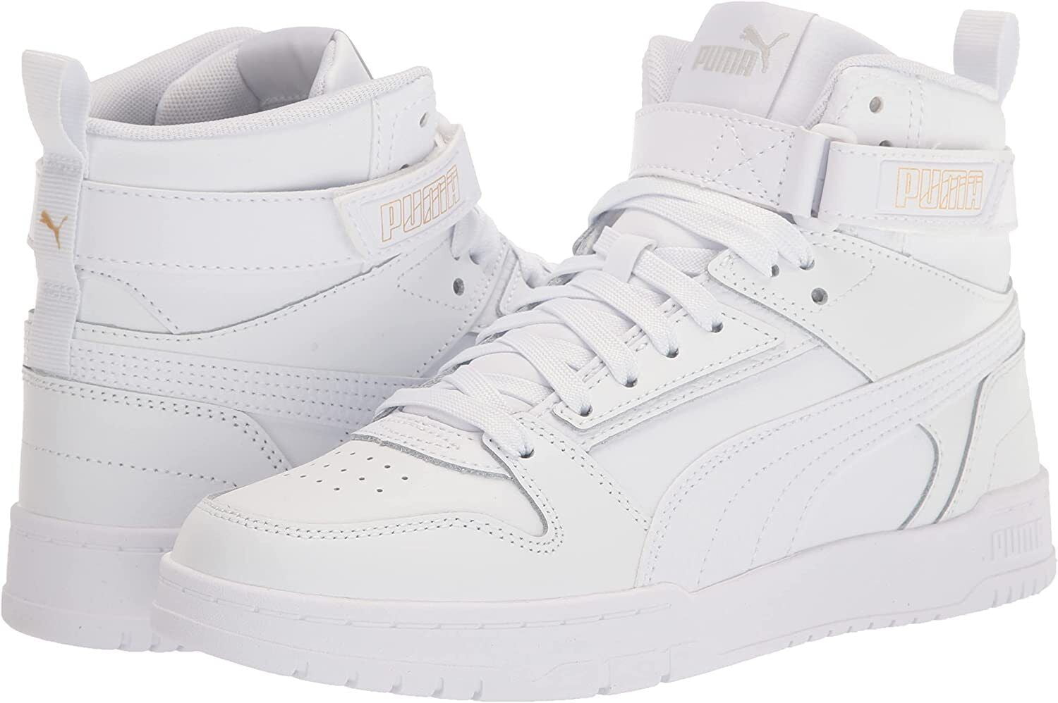 Puma RBD Game High Top Sneakers 38583902 for Men: Leather & Synthetic  Upper, SoftFoam+ Cushioning, Durable Rubber Outsole