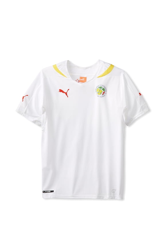 Men's Senegal Home Stadium Soccer Jersey, White, XX-Large