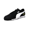 thumbnail image 1 of Puma Men's Sf Roma Black / White Ankle-High Leather Fashion Sneaker - 14M, 1 of 1