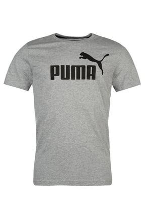 Men's Short Sleeve # 1 Logo Graphic Active T-Shirt Grey S